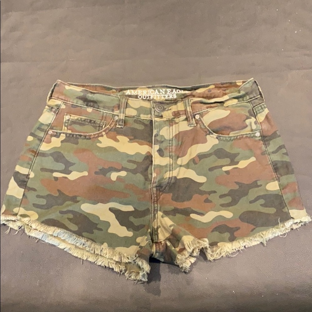 American Eagle Camo Shorts